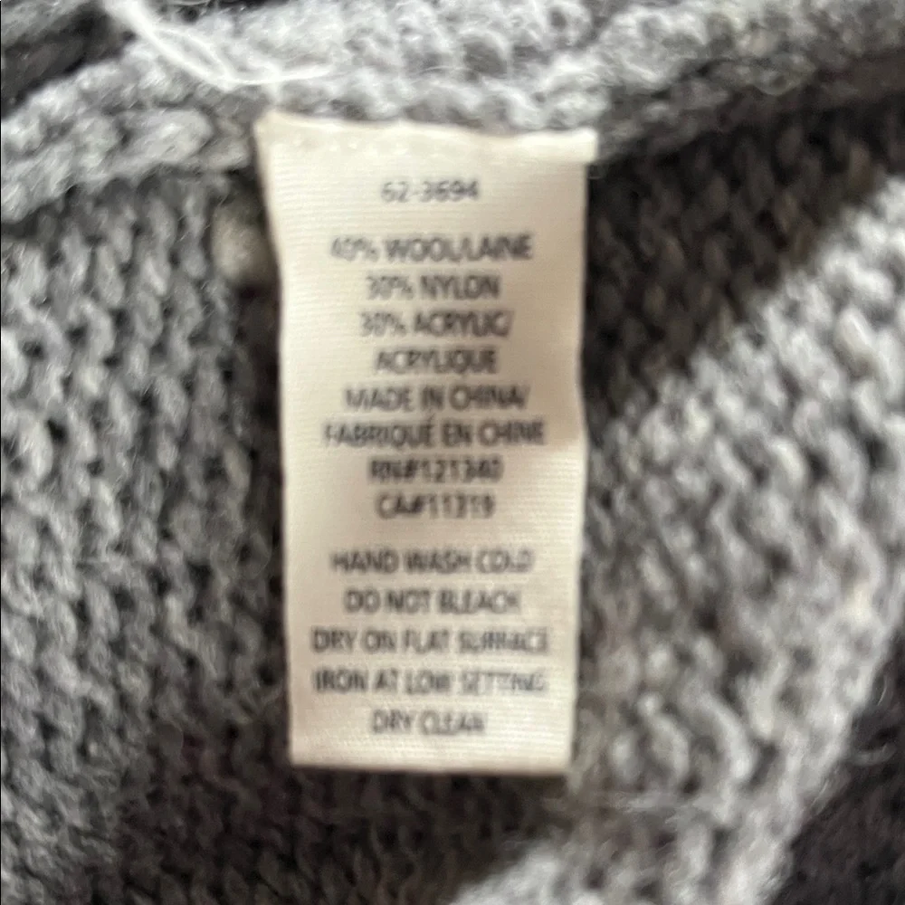 Garage Gray Turtleneck Sweater with Reindeer Design - Picture 5 of 5